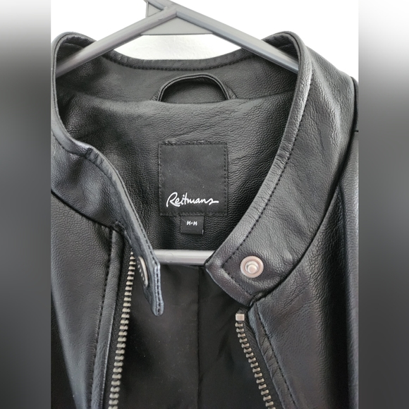 Faux leather jacket - Picture 2 of 3